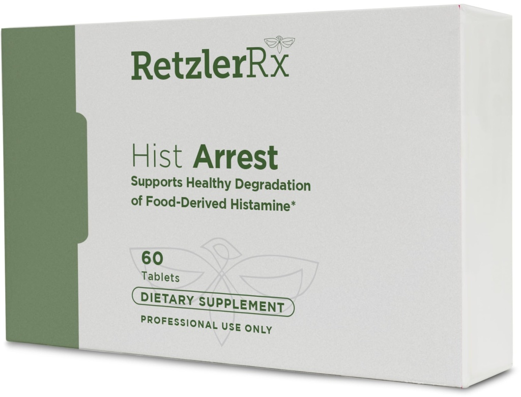 HormoneSynergy RetzlerRx® DAO Enzyme Supplement ter ondersteuning van gezonde afbraak van voedselverdwenen Histamine - Diamine Oxides for Digestive Health 20.000 HDU per portie (60 tabletten)