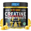 NSF Certified Creatine Gummy - Createine Monohydraat Gummies for Men & Women-5g of Createine Monohydraat per Serving - Sugar Free,Vegan, Ananas Electrolyte Chews, 135 Tel.