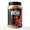 GMU SPORT – Muscle Builder+ Protein with 3g Creatine, 1.5g HMB, Collagen & Enzymes | 25g Protein, 28g Carbs, 240 Calories | Low Sugar Whey Protein for Strength, Recovery & Muscle Growth – 20 Servings