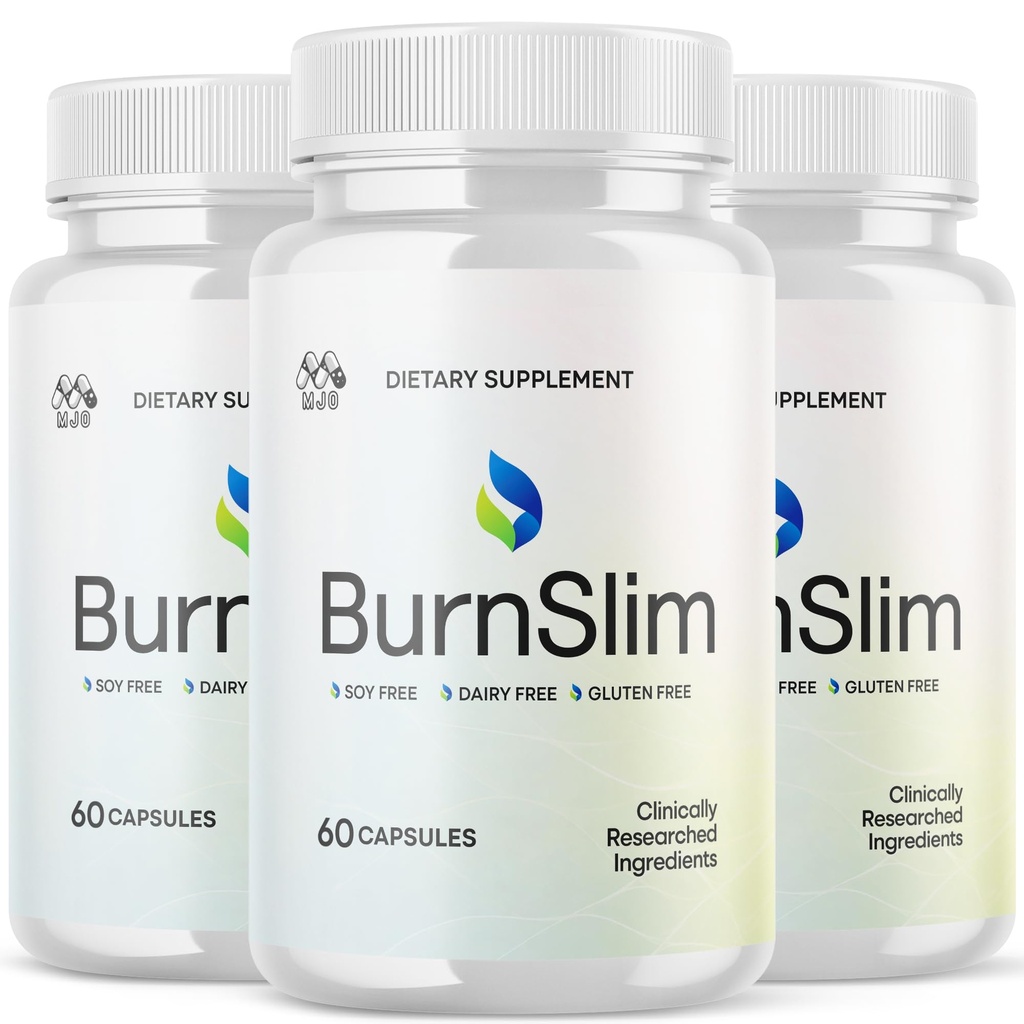 (3 Pack) Burn Slim Capsules, Officiële Burnslim Pillen met alle natuurlijke ingrediënten, Advanced Burn Slim Health and Wellness Vitamine Supplement ondersteuning actieve levensstijl voor vrouwen en mannen (180 Capsules)