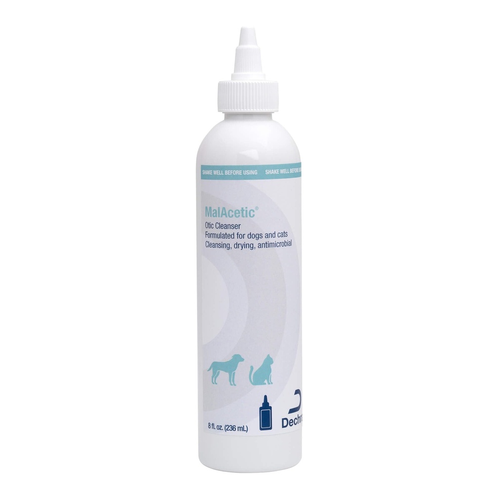 Malazijnzuur Otic Cleanser voor honden en katten, 8 fl oz