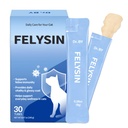 Doctor By FELYSIN L-Lysine for Cats Lickable Immuun Support Supplement Allergie Relief, Sneezing, Runny Neus, Koude, Waterige Ogen Ademhalingsgezondheid met Beta-Glucan & Taurine 30 Individueel verpakt