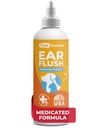 Paw Science Dog Ear Cleaner - Cat & Dog Ear Infection Treatment - Medicated Pet Ear Wash, Flush, and Cleaning Solution for Dogs and Cats - Remedy for Itchy Yeast Relief