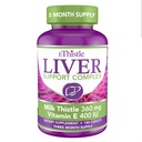 Lever Wellness Dieetsupplement, Melkdistel & vitamine E levergezondheidsformule, Caplet 180 Tellen