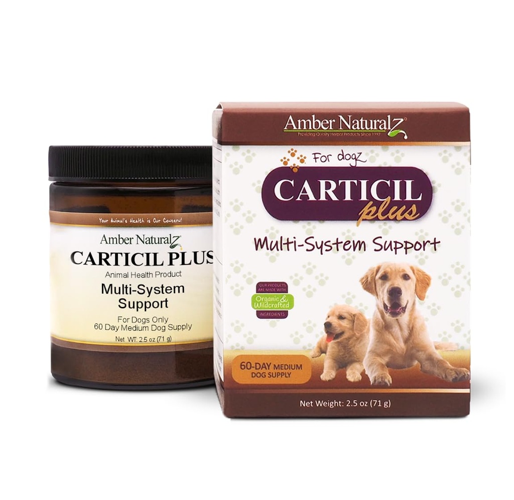 Amber NaturalZ Carticil Plus Herbal Supplement voor honden 