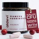 Vrouwen Probiotica 30 Miljard CFU met Cranberry, Made in USA 