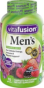 Vitafusie Mannen Gummy Vitaminen, 70ct