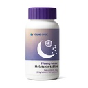 Melatonine 200mcg Dual Spectrum, 100% geneesmiddelvrij slaapsupplement, lage dosis Melatonine met vitamine B6, snelle en uitgebreide afgifte, bevordert ontspanning en slaapgezondheid, 60 tabletten oraal