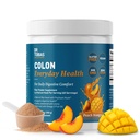Dr. Tobias Colon Everyday Health - Gut Health for Women & Men - Psyllium Fiber Powder Drink met 4g Psyllium Husk Powder per Serving, Vegan, Gluten Free, Non-GMO, Peach Mango, 60 Servers
