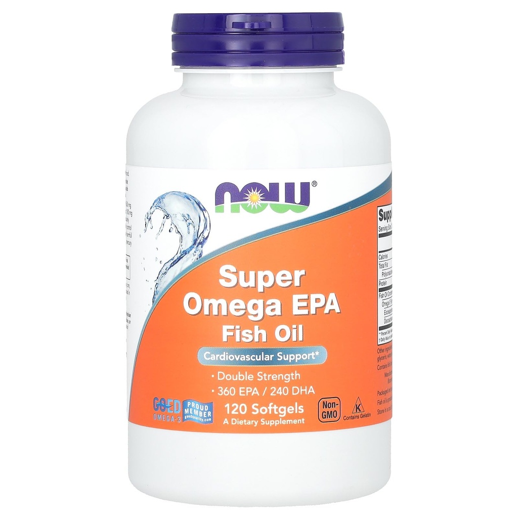 Nu Foods Super Omega EPA, 120 Softgels