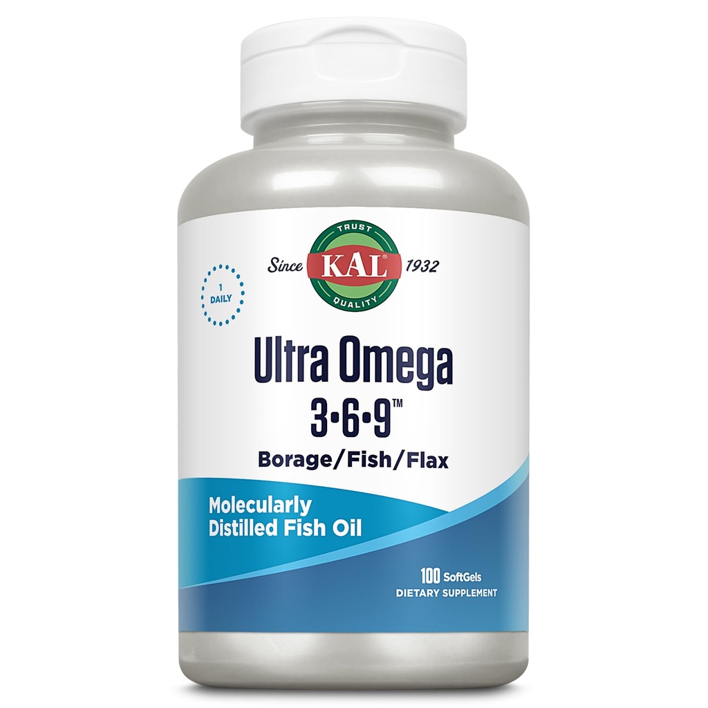 KAL Ultra Omega 3-6-9 1200mg 