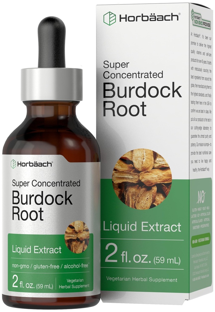 Horbäach Burdock Root Tinctuur 2 fl oz 