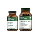 GAIA HERBS PRO Berberine Metabolic - Supplement with Berberine HCI & PRO Milk Thistle 1000 - Liver Health Support Supplement* – Bundle (Pack of 2)
