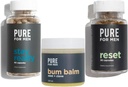 Pure voor mannen Ready Fiber (120 Tel), Bum Balm & Reset (30 Tel) Bundel