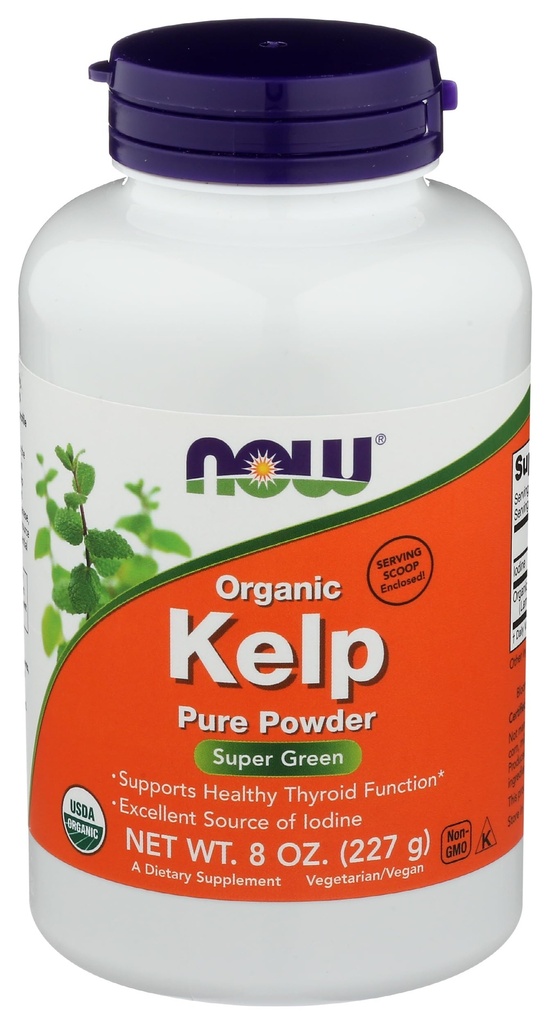 Kelp Powder Norwegian Now Foods 8 oz Powder