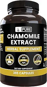 Pure originele ingrediënten Kamille Extract, (100 capsules) Altijd zuiver, Geen additieven of fillers, Lab geverifieerd