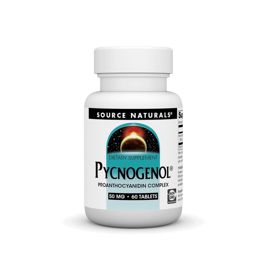 Bron Naturals Pycnogenol 50 mg Proanthocyanidine Complex - 60 tabletten