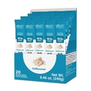 Unjury Whey Protein Powder Individual Stick Packs | Unflavored | 10.5g 100% Whey Isolate Protein Powder | Low Carb and Lactose Free | Gluten Free | Certified Kosher | 20 Servings