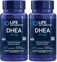 Life Extension DHEA 25 mg – Supplement for Hormone Balance, Immune Support, Sexual Health, Bone & Cardiovascular Health and Anti-Aging and Mood Support – Gluten-Free, Non-GMO – 100 Capsules