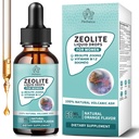 Zeolite Drops for Women,Adults and Kids- Clinoptilolite Zeolite Liquid Drops with Vitamin B12 & D3 - Heavy Metal Support, Immune Health, Natural Metabolism, Energy & Clear Skin - 30 Day Vegan Supply
