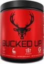Bucked Up Pre Workout 6 Gram Citrulline, 2 Gram Beta Alanine, en 3 Andere geregistreerde geregistreerde ingrediënten (Red Raz)