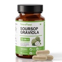 NaturePlanet Soursop Graviola Capsules with Black Seed Oil, Sea Moss, Ashwagandha, Turmeric & Moringa丨12 in 1 Herbal Blend Formula丨Immune Support & Gut health丨Gluten-Free, Non GMO, Vegan - 90 Counts