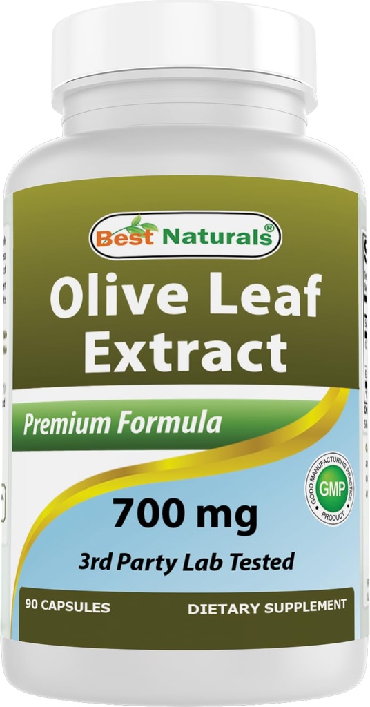 Best Naturals Olive Leaf Extract, 700 Mg, 90 Tellen