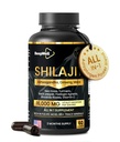 Shilajit Capsules voor mannen en vrouwen, 16.000 mg Pure Himalaya Biologische Shilajit Ondersteunt vitaliteit en Wellness,Premium Pure Himalaya Supplement 2 maanden Levering, 60 capsules