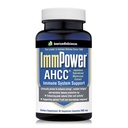 American BioSciences ImmPower AHCC Herbal Mushroom Supplement, 500mg per capsule voor Immune Support, Onderhoudt Natuurlijke Killer Cell activiteit, Verpakking van 1, 60 Veggie Capsules