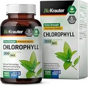 BIO KRAUTER Chlorofyl Capsules - Interne Deodorant en Detox Supplement - Vegan Immune Support Caps - 3 maanden levering