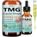 TMG Supplements 1000mg Liquid, Extra Strength Pure TMG Betaine (Trimethylglycine) for Women Men, Support Homocysteine Balance Heart Brain & Liver Health, Vegan, Non-GMO, Raspberry Flavor, 30 Servings