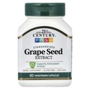 21st Century Grape Seed Extract Veg Capsules, 60 Count (21378)
