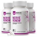 NERVE RENEW Advanced Nerve Support - 300 mg gestabiliseerd R-Alpha Lipoïnezuur, Vitamine B Complex, Benfotiamine, Kruiden voor snelle ondersteuning