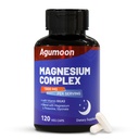 Magnesium Supplement with Vitamin D3 K2- Chelated Magnesium Complex 1800mg - Magnesium L-Threonine & Glycinate -120 Capsules