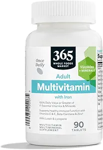 365 Door Whole Foods Market, Volwassen Multi met ijzer, 180 Tellen