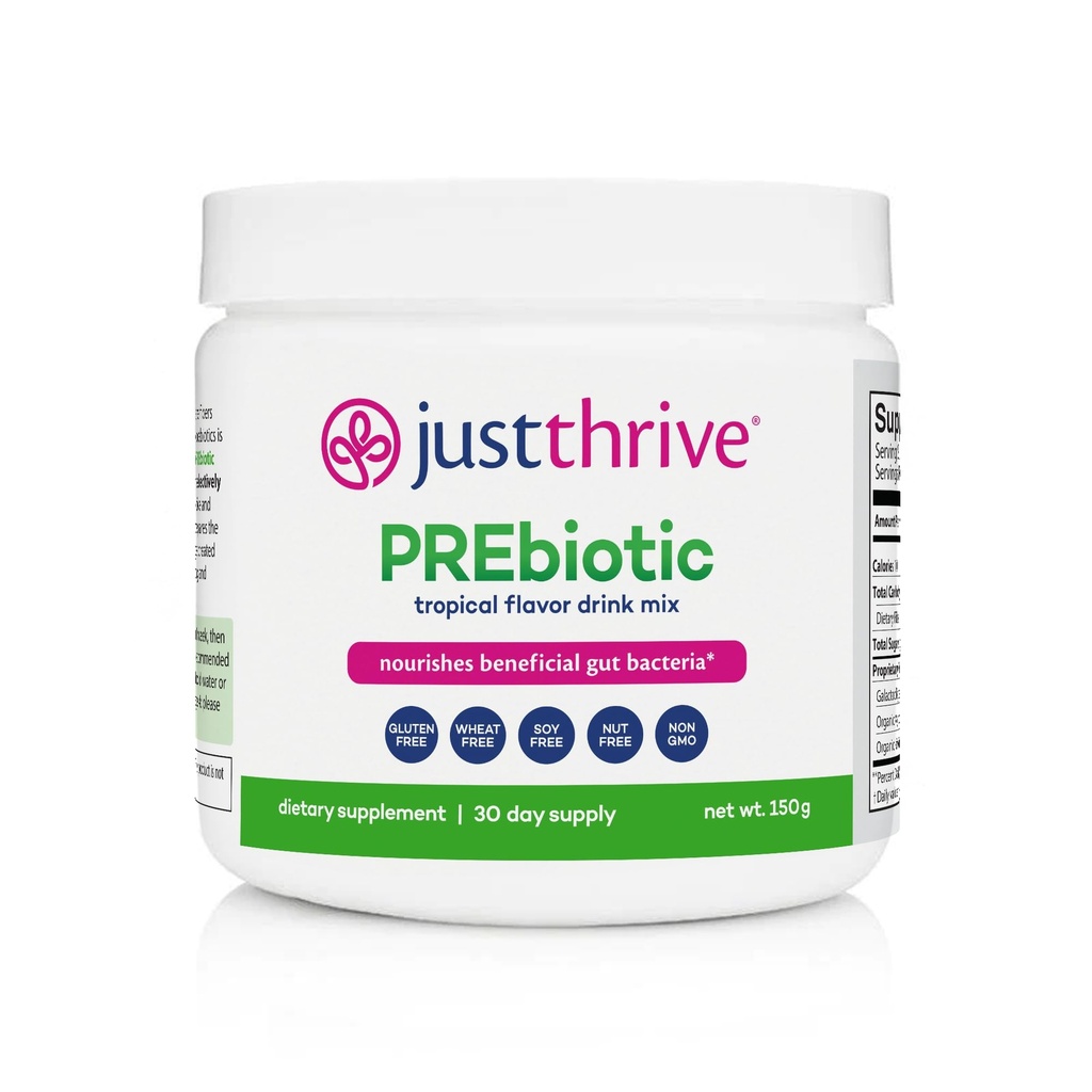 Just Thrive PREbiotic Powder - Digestief en Immuun Ondersteuning Supplement, 150 g