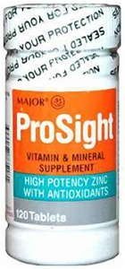 Prosight Tablet, High Potency with Zinc, 120 CT