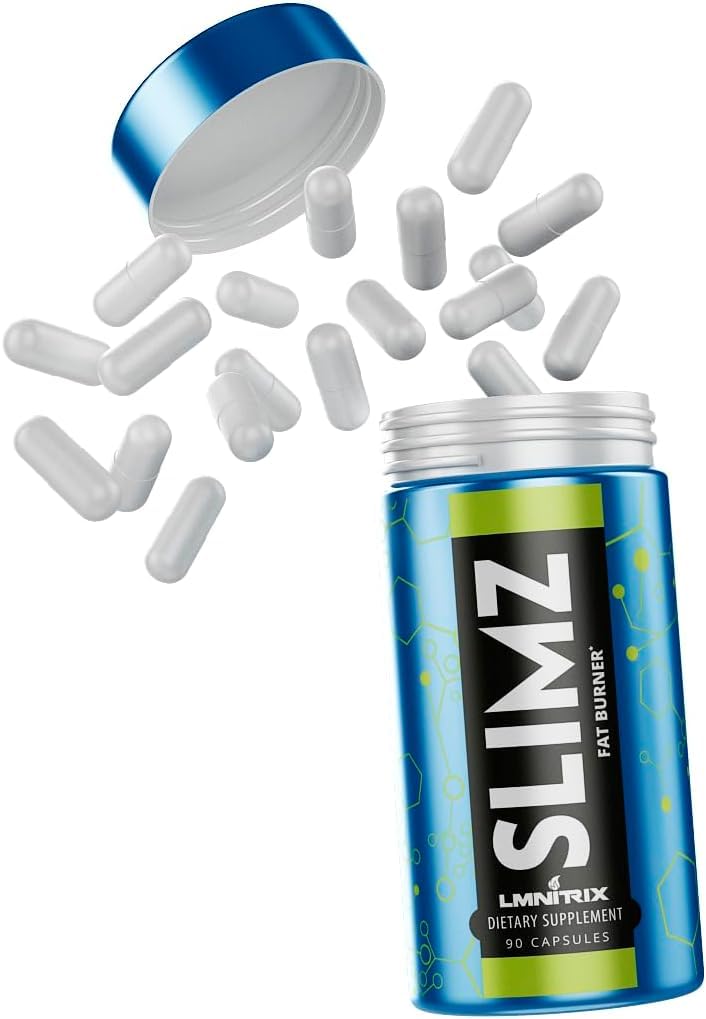 SLIMZ HD - Extreme Thermogenic Fat Burner - Powerful Weight Managment Aid, Stronger Than Most Diet Pills - True Plateau Destroyer - Lose Weight Fast for Men and Women - Real Results - 90ct