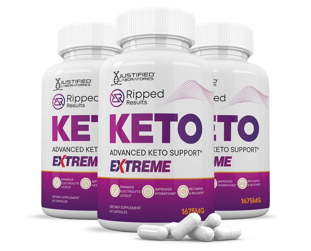 (3 Pack) Ripped Results Keto ACV Extreme Pills 1675MG Keto Support Blend Capsule Alternative Keto ACV Gummies Formulated Apple Cider Vinegar Extra Virgin Olive Oil Powder Green Tea Leaf 180 Capsules