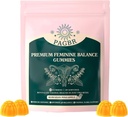 Vitale bron Vrouwelijke balans Ananas Gummies voor het verbeteren van Immune,Gluten-Free & Halal,Gezondheid en Welzijn Hawaiian,Veganist voor Vrouwen60 Gummies (1)