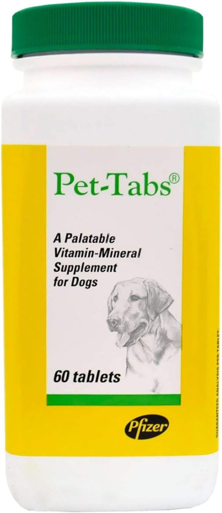 Pet Tabs originele Formule Vitamine Supplement, 60 Tellen