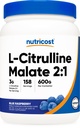 Nutricost L-Citrulline Malate 2:1 (600 Gram) (Blauwe framboos)