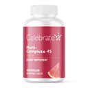 Celebrate Vitamins Multi-Complete Chewables, 45mg Iron – Daily Bariatric Multivitamin for Sleeve Gastrectomy and Gastric Bypass Surgery Patients – Essential Vitamins & Minerals - Melon (60 Tablets)