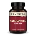 Dr. Mercola Organic Astaxanthine - 12 mg Astaxanthine - Krachtige Antioxidant Support - Organic Microalgen Extract - Non-GMO, Glutenvrije & Sojavrije - 30 Capsules (30 porties)
