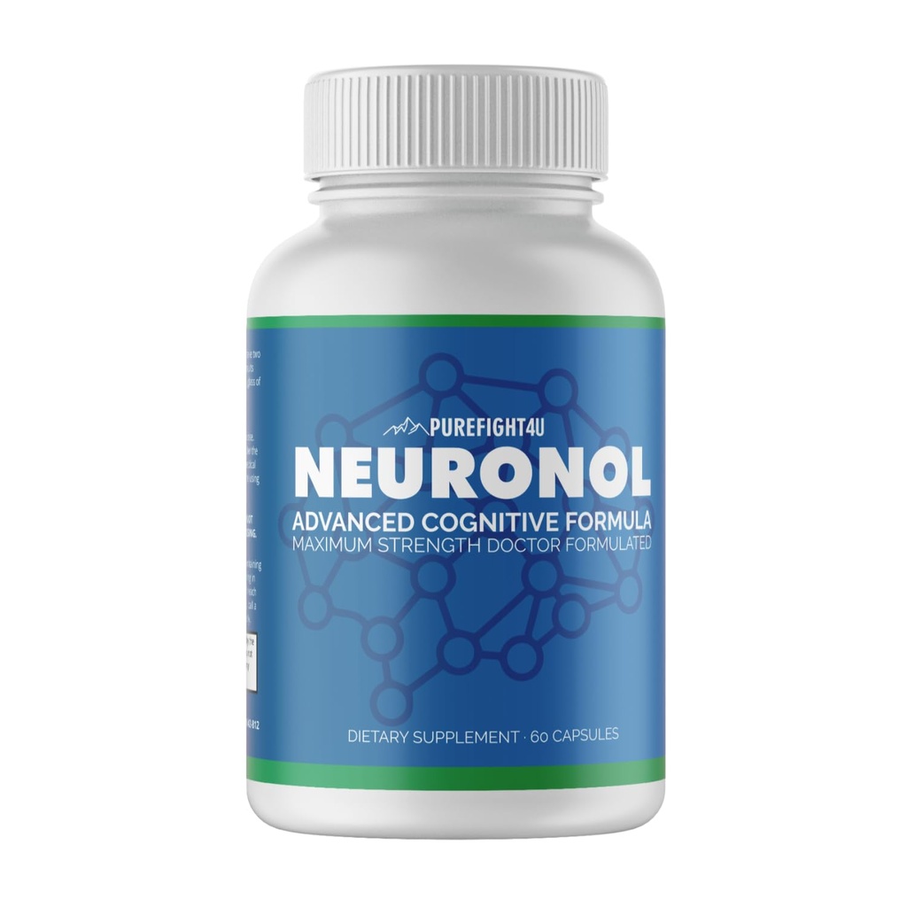Neuronol Advanced Cognitive Formula, Supports Brain Function Dietary Supplement, Boost Cognitive Performance | 60 Capsules