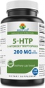 Brieofood 5-HTP 200mg per portie - 240 Capsules - 5-Hydroxytryptofaan voor gezonde ontspanning - 3rd Party Lab getest