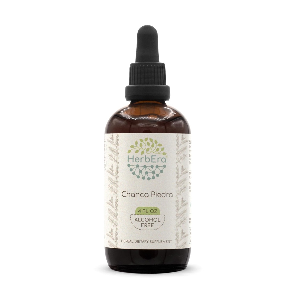 Chanca Piedra B120 Alcohol-Free Herbal Extract Tincture, Concentrated Liquid Drops Natural Chanca Piedra (Phyllanthus niruri) Dried Herb (4 fl oz)
