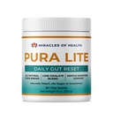 Pura Lite | Daily Gentle Toxin Binder & Digestive Mix | Promotes Gut Wellness, Regularity | Psyllium, Flax, Fennel, Licorice | 100% Natural, Sugar-Free, Low Oxalate | 1 Month Supply