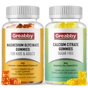 Magnesium Glycinate Gummies, Calcium citraat Gummies voor kinderen en volwassenen, Bone Support