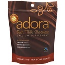 Adora Calcium Supplement - Made with Milk Chocolate - 500 MG (30 Pieces)